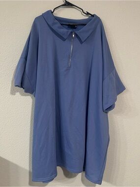 Half-Zip Polo Dress